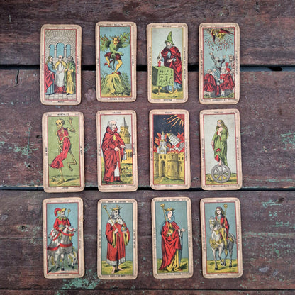 Tarot divinatoire « Grand Oracle des Dames » - Fin XIXe