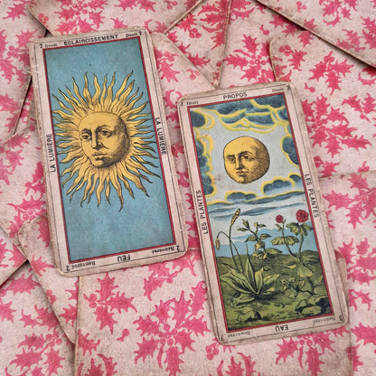 Tarot divinatoire « Grand Oracle des Dames » - Fin XIXe