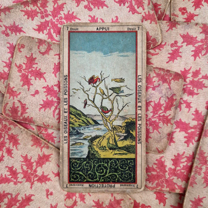 Tarot divinatoire « Grand Oracle des Dames » - Fin XIXe