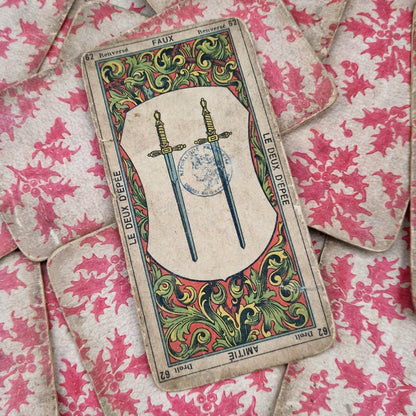 Tarot divinatoire « Grand Oracle des Dames » - Fin XIXe