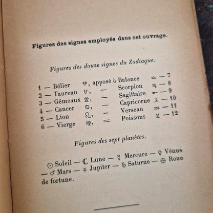Ancien traité d’astrologie « La Magie Astrale » - 1913