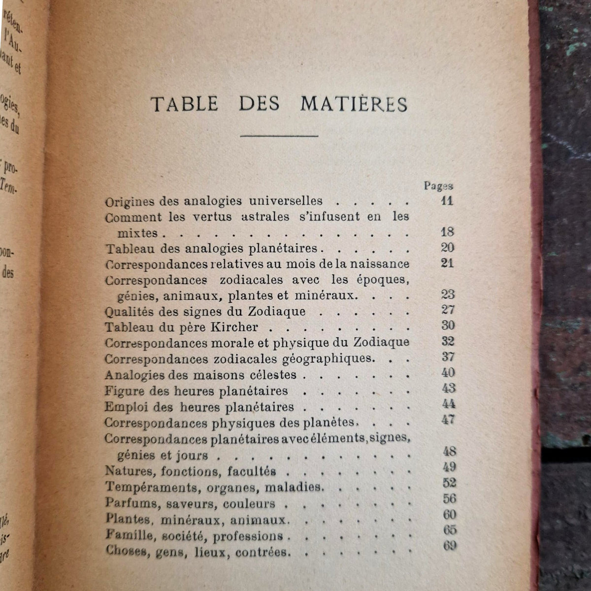 Ancien traité d’astrologie « La Magie Astrale » - 1913