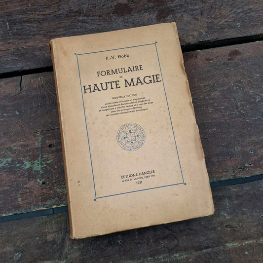 Ancien livre « Formulaire de Haute Magie » - Dangles, 1937