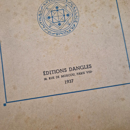Ancien livre « Formulaire de Haute Magie » - Dangles, 1937