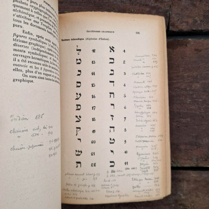 Ancien livre « Formulaire de Haute Magie » - Dangles, 1937