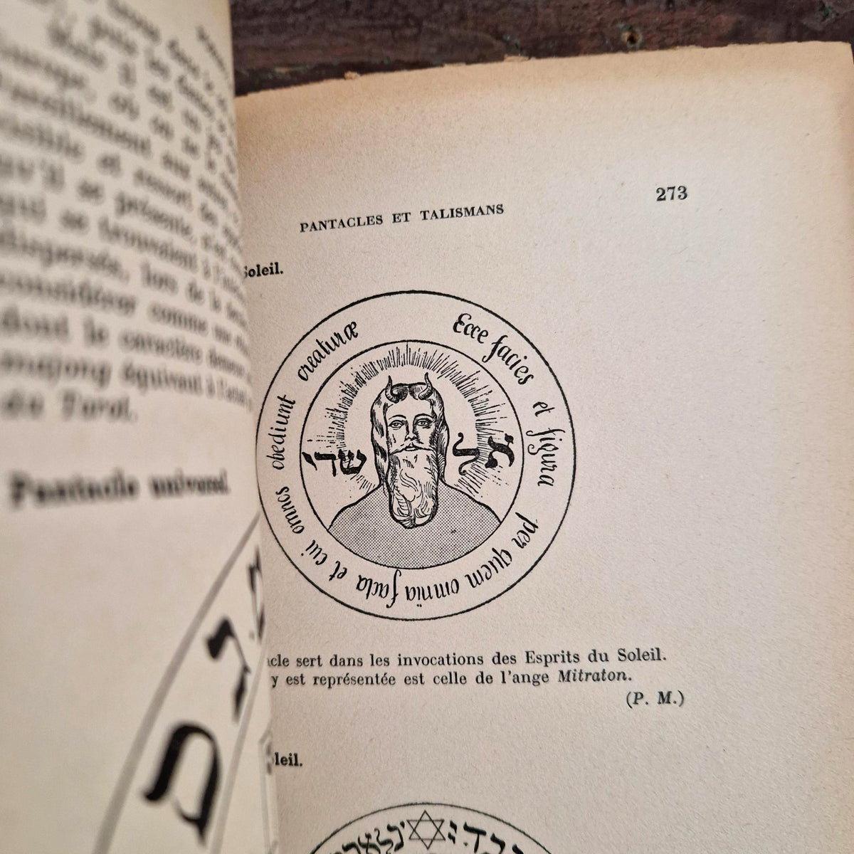 Ancien livre « Formulaire de Haute Magie » - Dangles, 1937