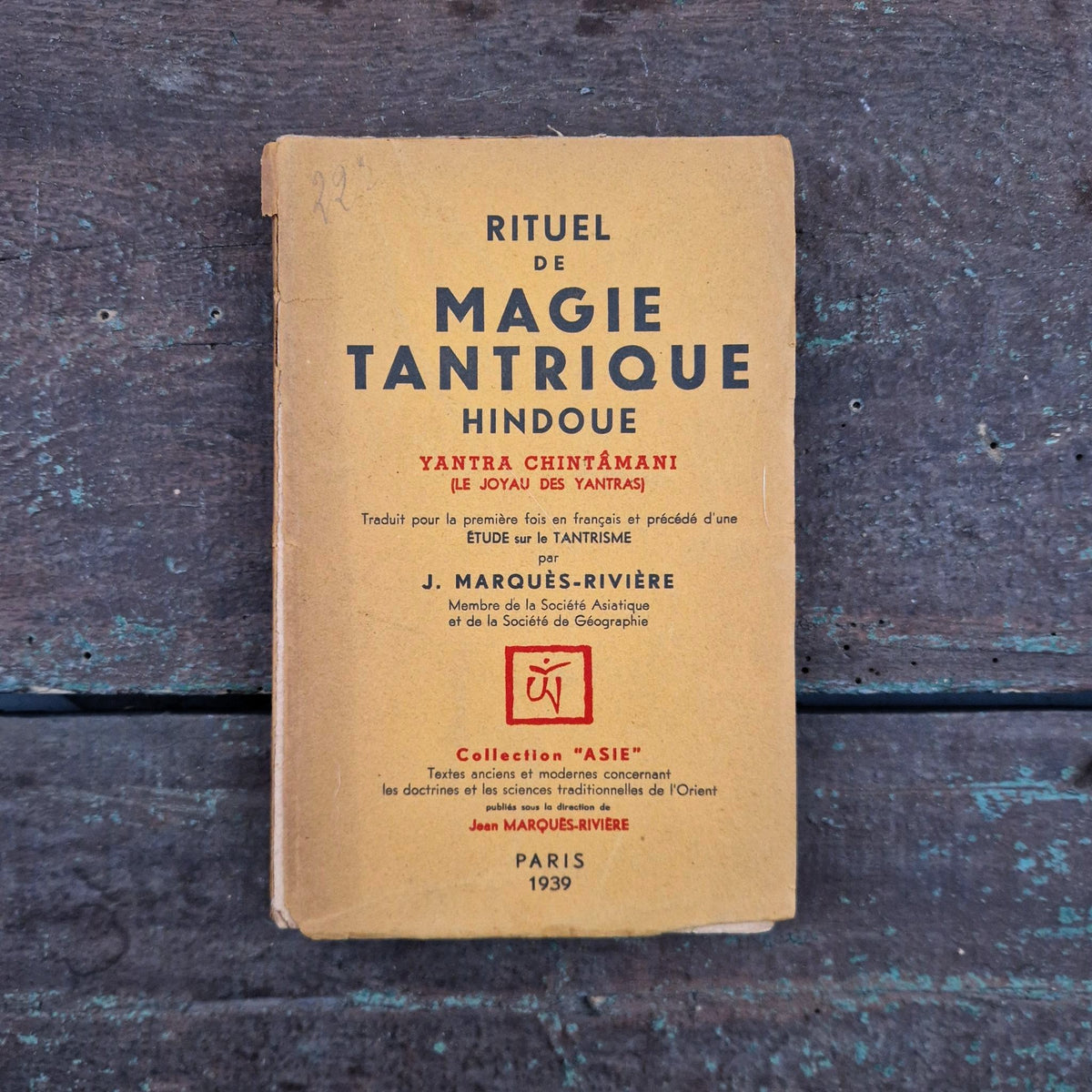 Antique book "Tantric Magic Ritual" - 1939