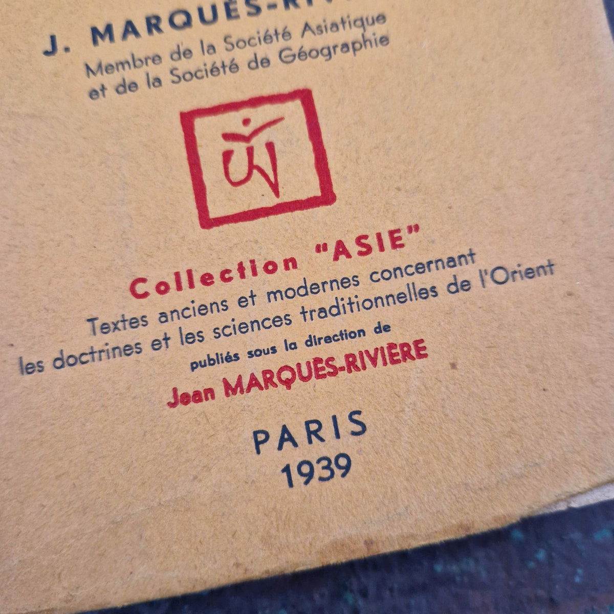 Antique book "Tantric Magic Ritual" - 1939
