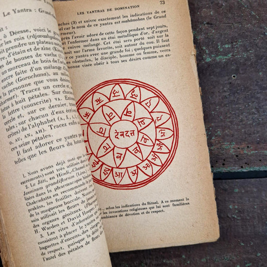 Livre ancien « Rituel de magie tantrique » - 1939