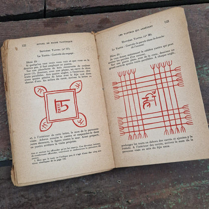 Antique book "Tantric Magic Ritual" - 1939
