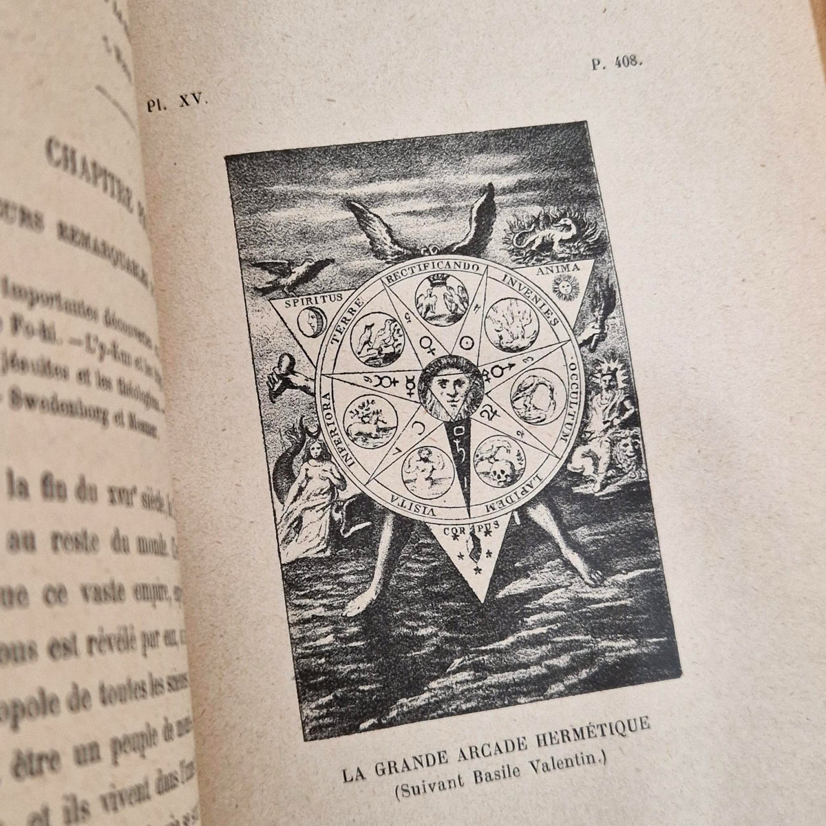 Ancien livre « Histoire de la Magie » - Éliphas Lévi - 1922