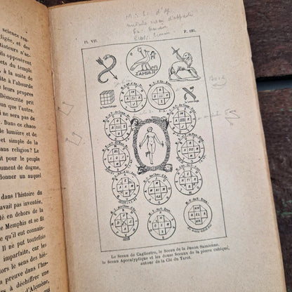 Ancien livre « Histoire de la Magie » - Éliphas Lévi - 1922