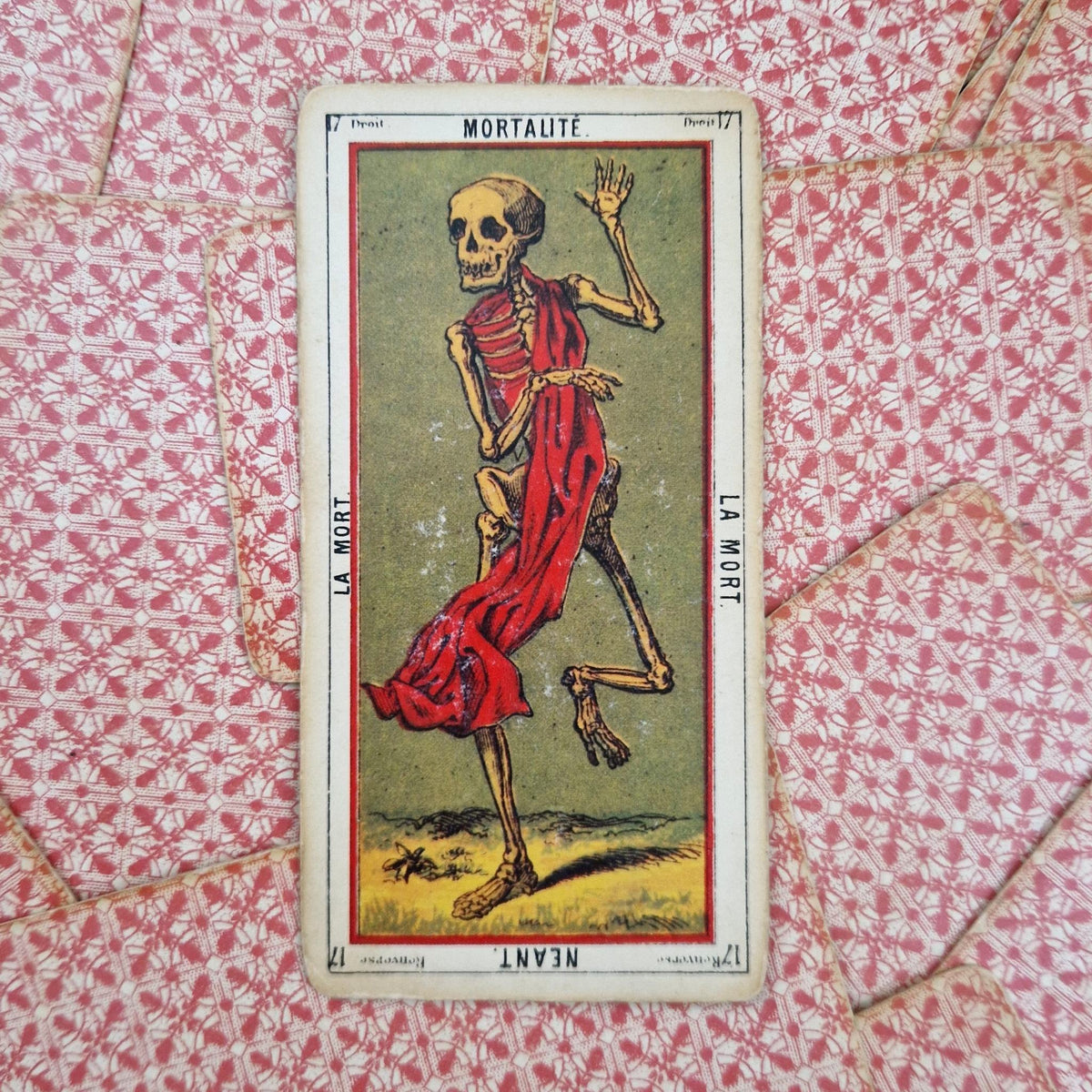 Egyptian Tarot "Grand Jeu de l’Oracle des Dames" - circa 1970