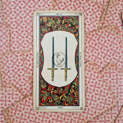 Egyptian Tarot "Grand Jeu de l’Oracle des Dames" - circa 1970