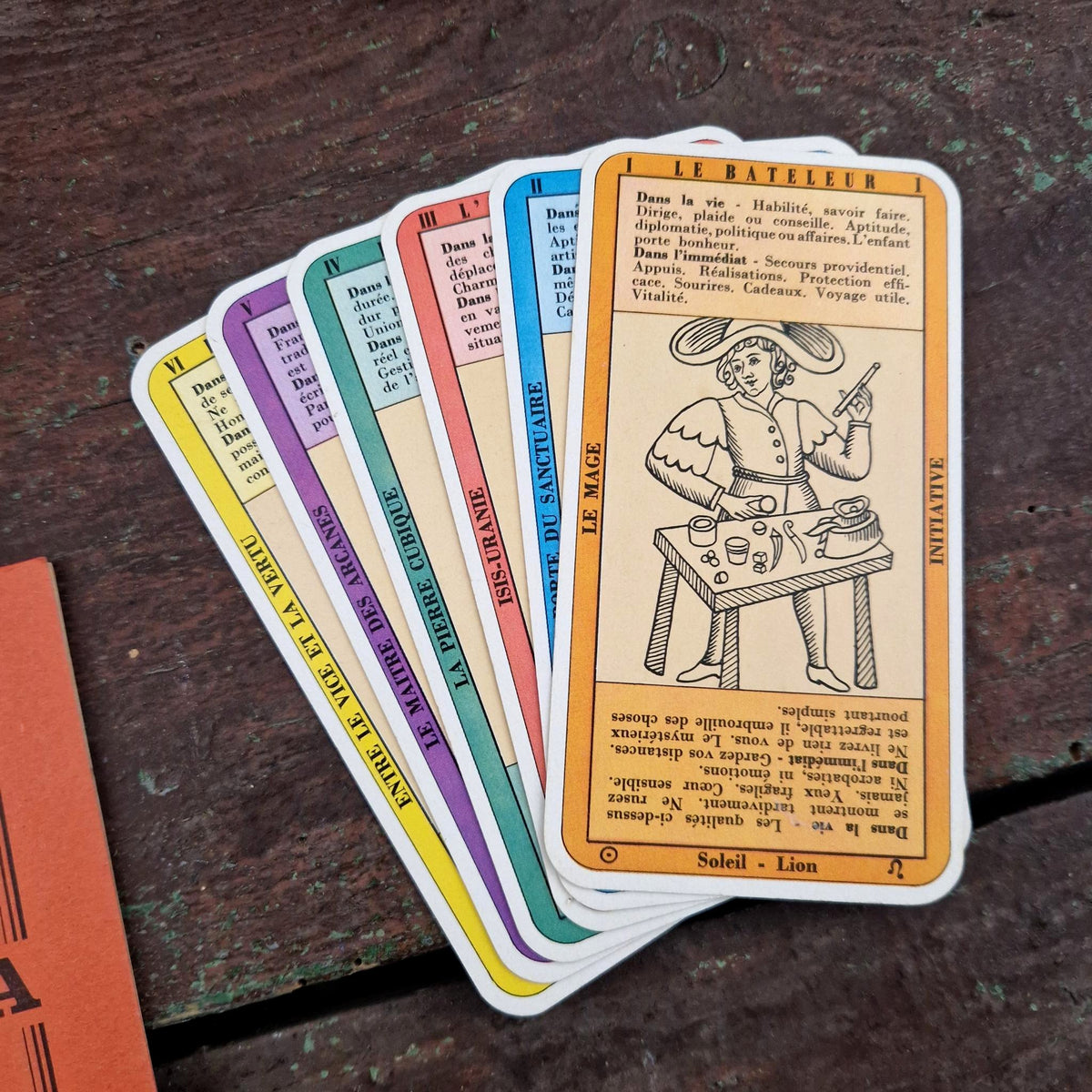 Ancien tarot divinatoire « Arista » - B.P. Grimaud - 1964