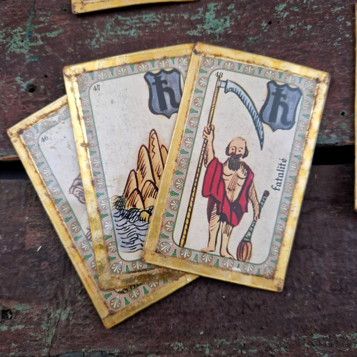 Ancien Oracle Belline - Jeu divinatoire Grimaud, Vers 1961