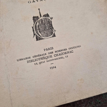 Ancien « Traité méthodique de magie pratique » - Papus, 1924