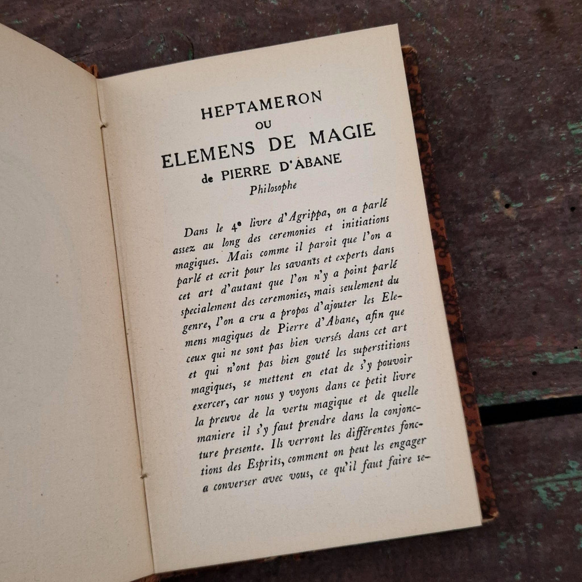 Rare grimoire « Les Œuvres magiques de Henri-Corneille Agrippa »