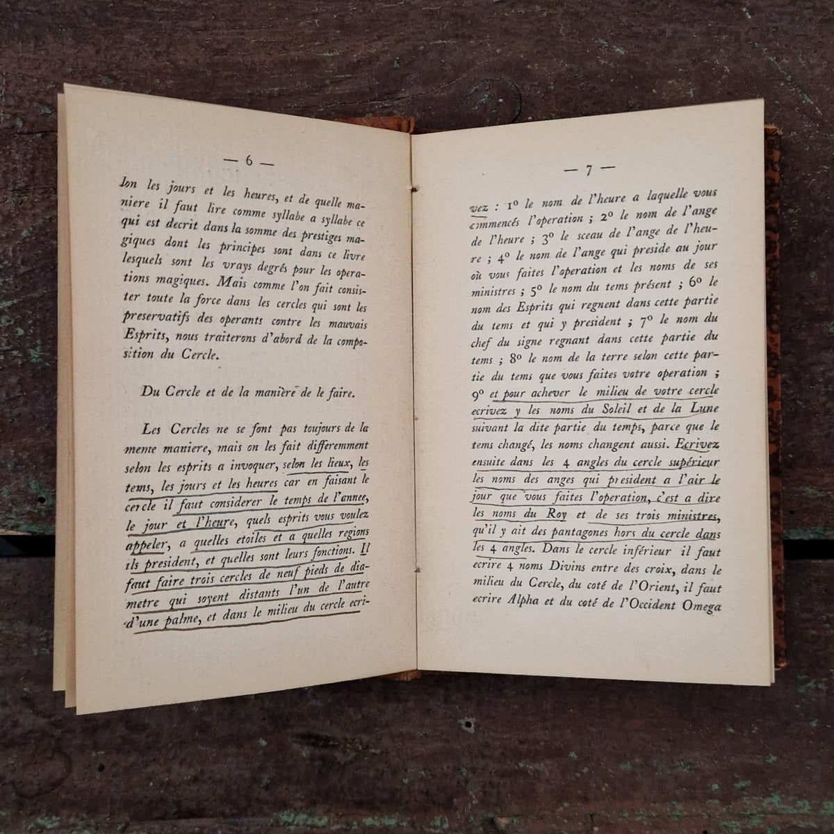 Rare grimoire « Les Œuvres magiques de Henri-Corneille Agrippa »