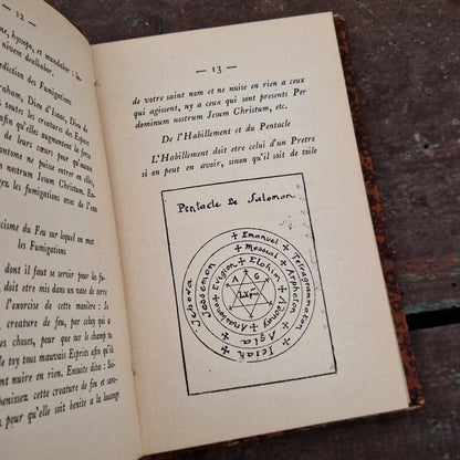 Rare grimoire « Les Œuvres magiques de Henri-Corneille Agrippa »