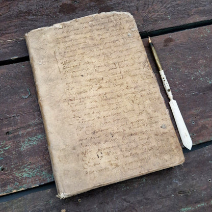 Livre de comptes manuscrit -  Fin XVIIIe / Début XIXe
