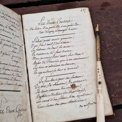 Recueil manuscrit « Chansons de Béranger » - Vers 1813