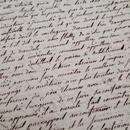 Récit religieux « Relation de la Mission de Digne » - XIXe - 50p