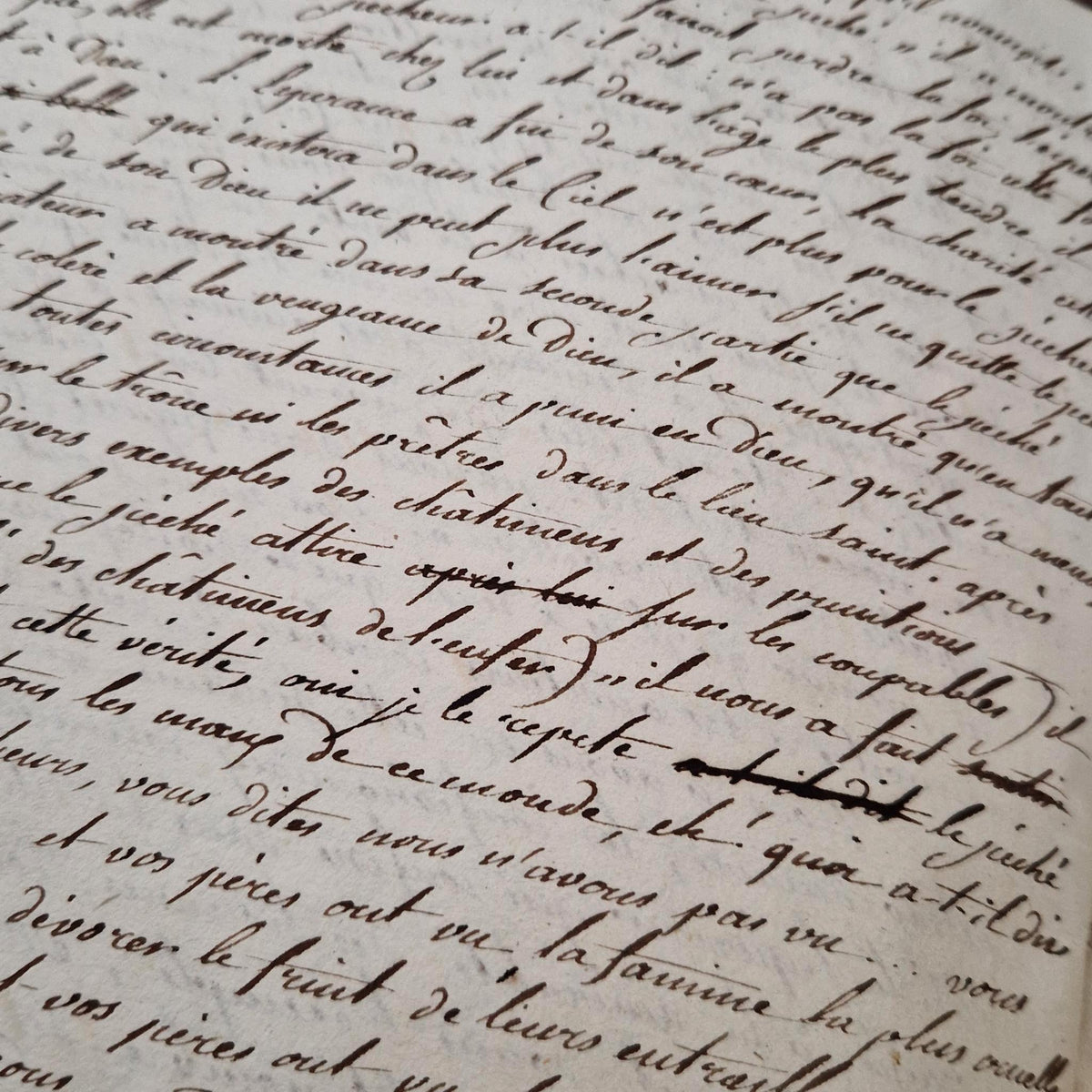 Récit religieux « Relation de la Mission de Digne » - XIXe - 50p