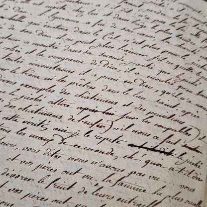 Récit religieux « Relation de la Mission de Digne » - XIXe - 50p