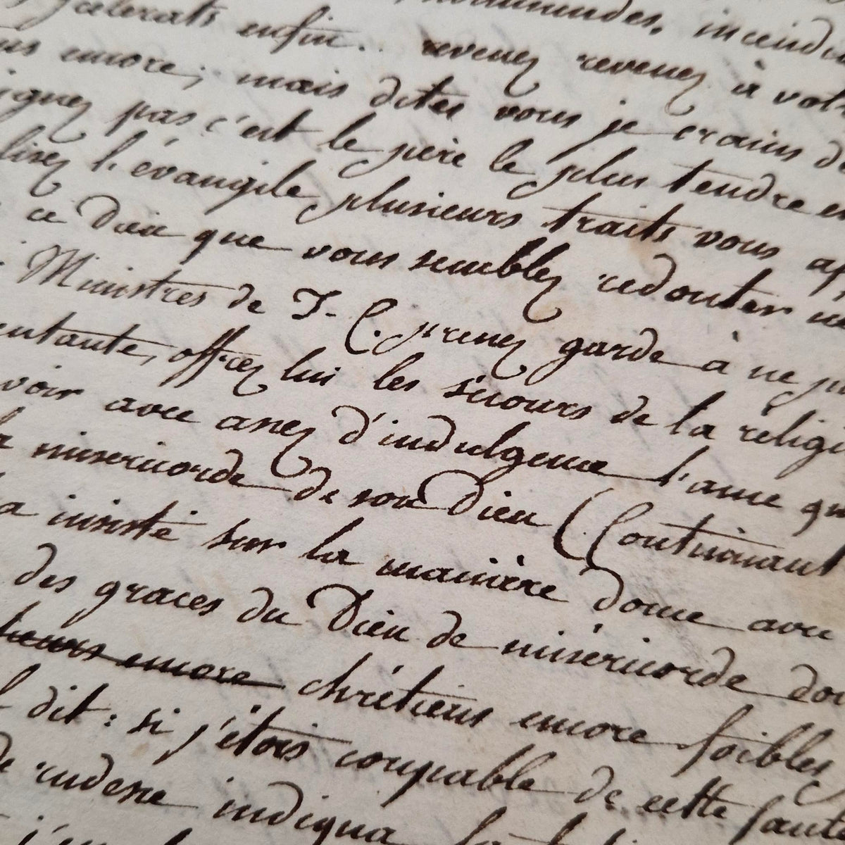 Récit religieux « Relation de la Mission de Digne » - XIXe - 50p