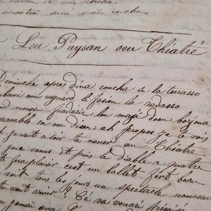 Recueil manuscrit de chansons et poésies - XIXe siècle - 184p