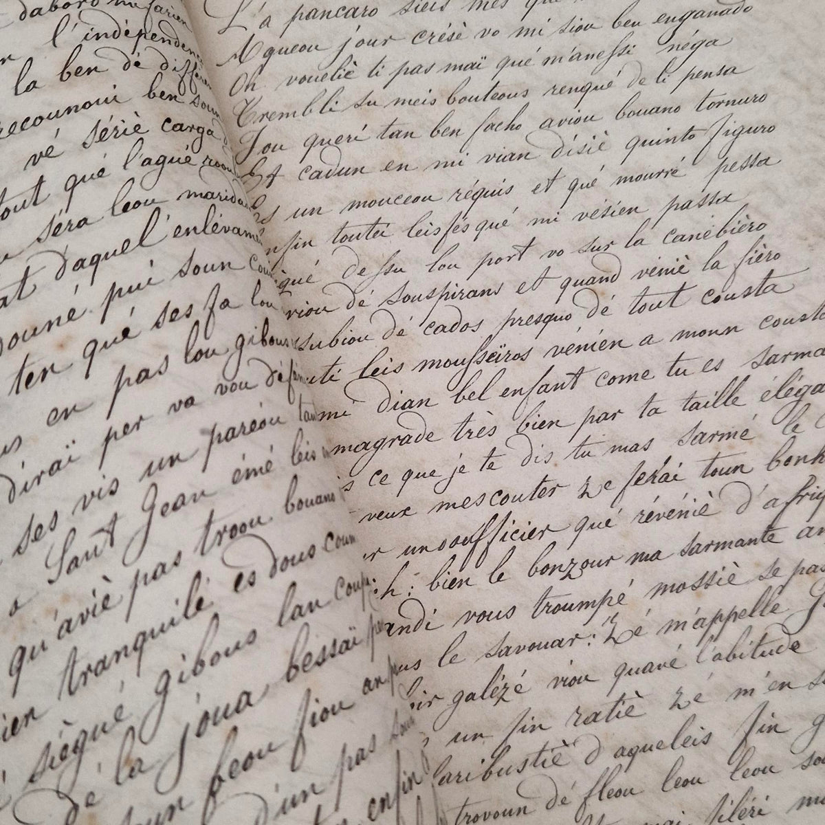 Recueil manuscrit de chansons et poésies - XIXe siècle - 184p