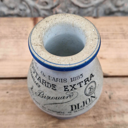 Ancien pot à moutarde « A. Bizouard » - Dijon - Fin XIXe