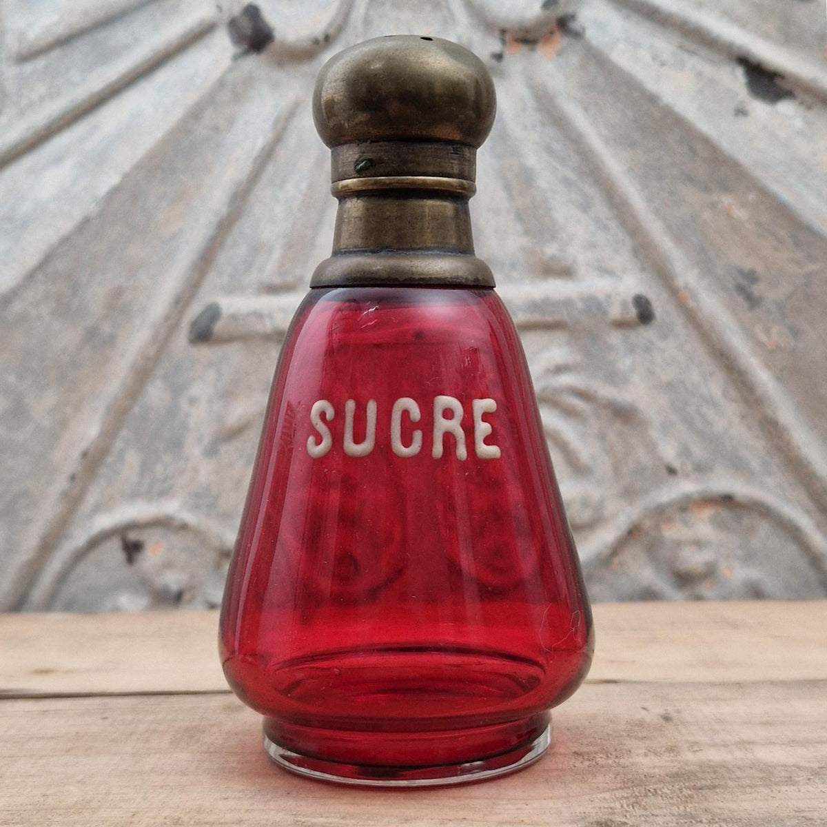 Ancienne saupoudreuse à sucre « SUCRE » - Début XXe