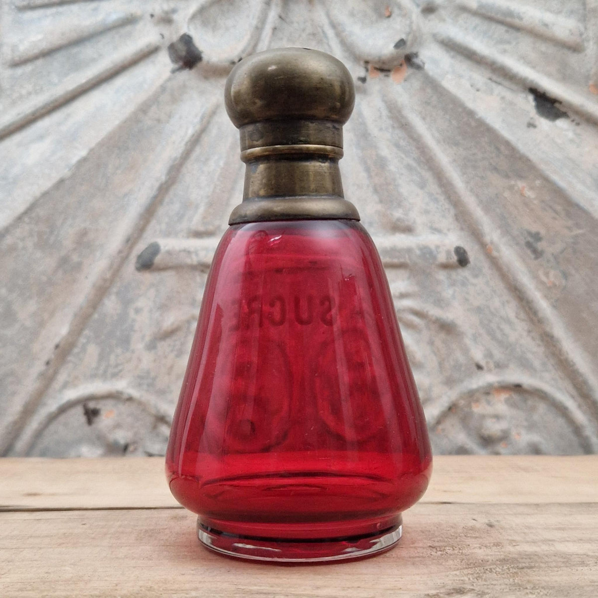 Ancienne saupoudreuse à sucre « SUCRE » - Début XXe