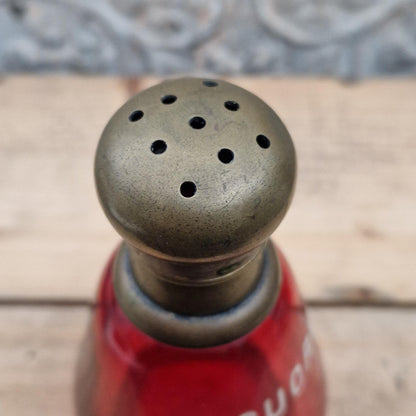 Ancienne saupoudreuse à sucre « SUCRE » - Début XXe