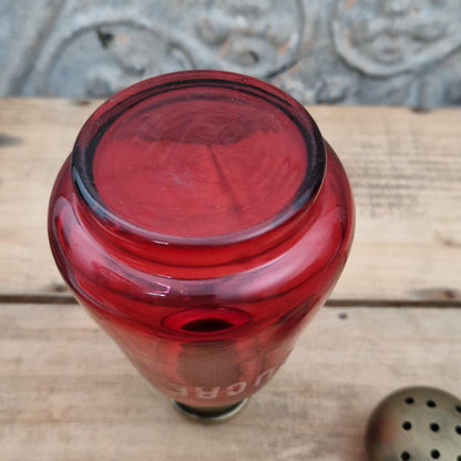 Ancienne saupoudreuse à sucre « SUCRE » - Début XXe