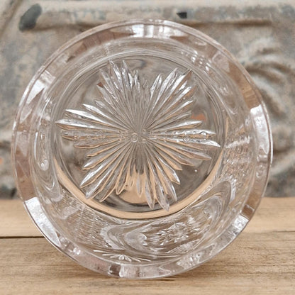 Antique glass and silver cosmetic bottle - Henry Matthews