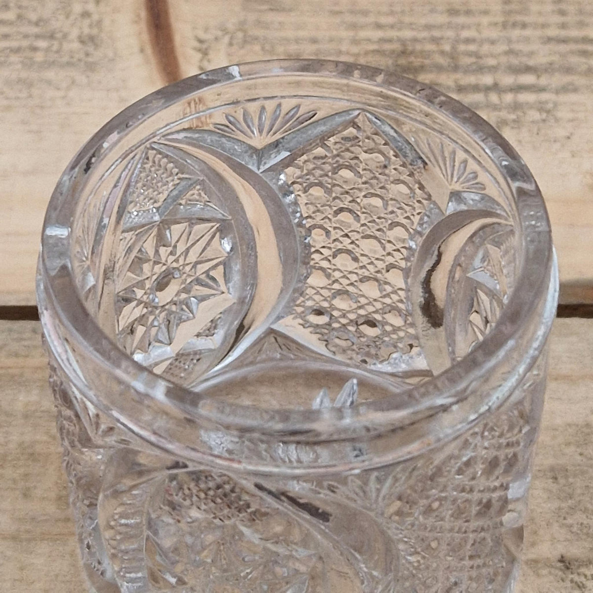 Antique glass and silver cosmetic bottle - Henry Matthews