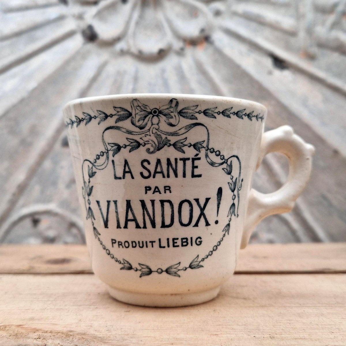 Rare Tasse « La Santé par Viandox »,  Badonviller