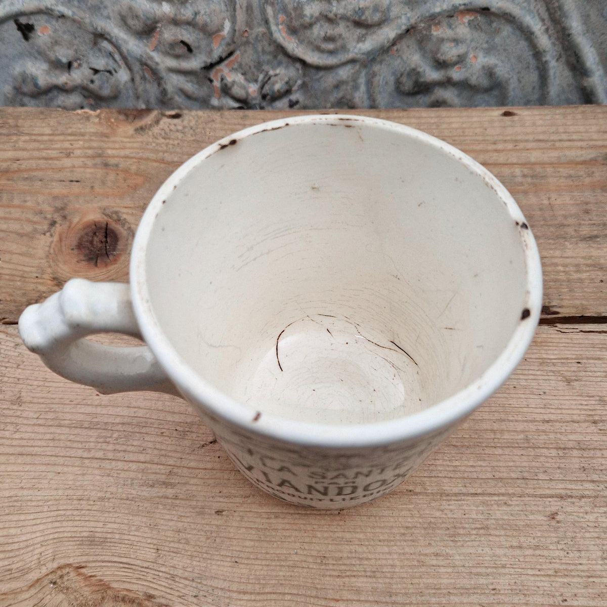 Rare Tasse « La Santé par Viandox »,  Badonviller