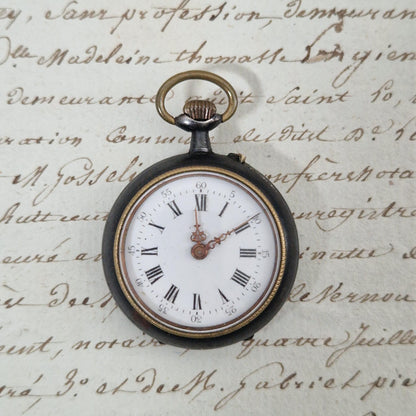 Ancienne petite montre de col - Début XXe siècle