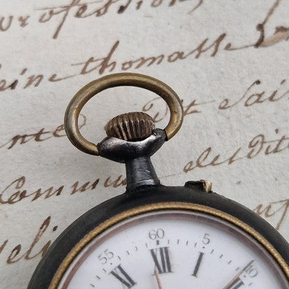 Ancienne petite montre de col - Début XXe siècle