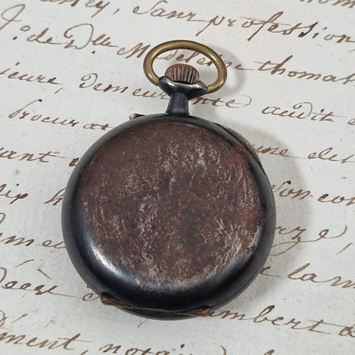 Ancienne petite montre de col - Début XXe siècle