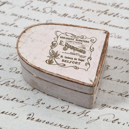 Ancienne Boîte « E. Bourquard » - Horlogerie, bijouterie, Belfort