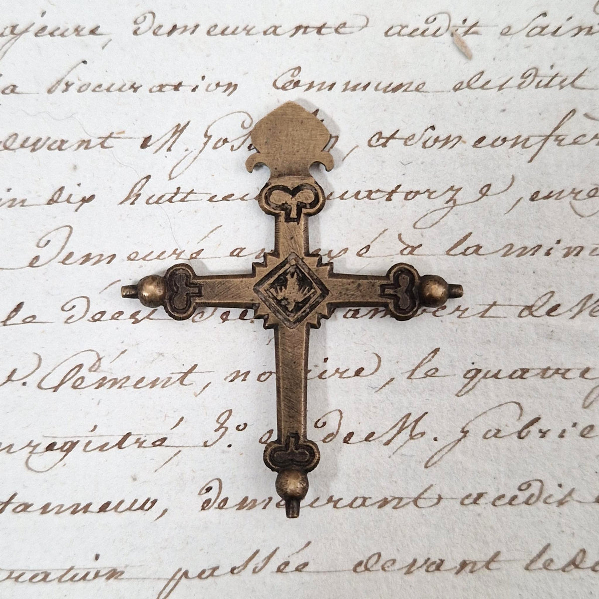 Ancienne croix « Jeannette » - XIXe siècle