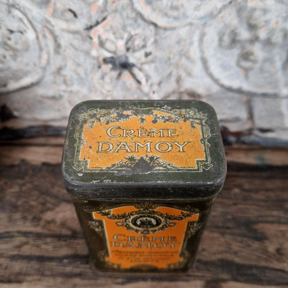 Ancienne boîte publicitaire « Crème Damoy  »