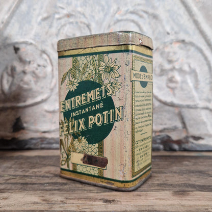 Félix Potin advertising tin "Instant dessert"