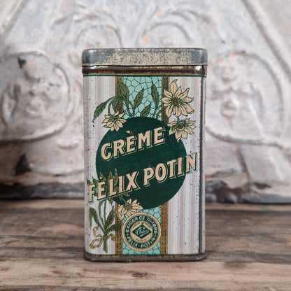 "Félix Potin Cream" advertising tin