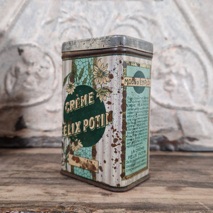 "Félix Potin Cream" advertising tin